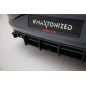 DIFFUSORE POSTERIORE street pro Volkswagen Polo GTI Mk6 Facelift (Cod. M-VWPO6FGTICNC-RS1BRB)