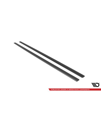 Diffusori minigonne street pro Volkswagen Polo GTI Mk6 Facelift (Cod. M-VWPO6FGTICNC-SD1B)