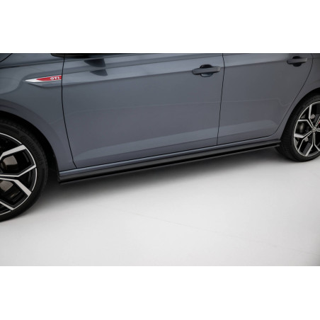 Diffusori minigonne street pro Volkswagen Polo GTI Mk6 Facelift (Cod. M-VWPO6FGTICNC-SD1BRB)