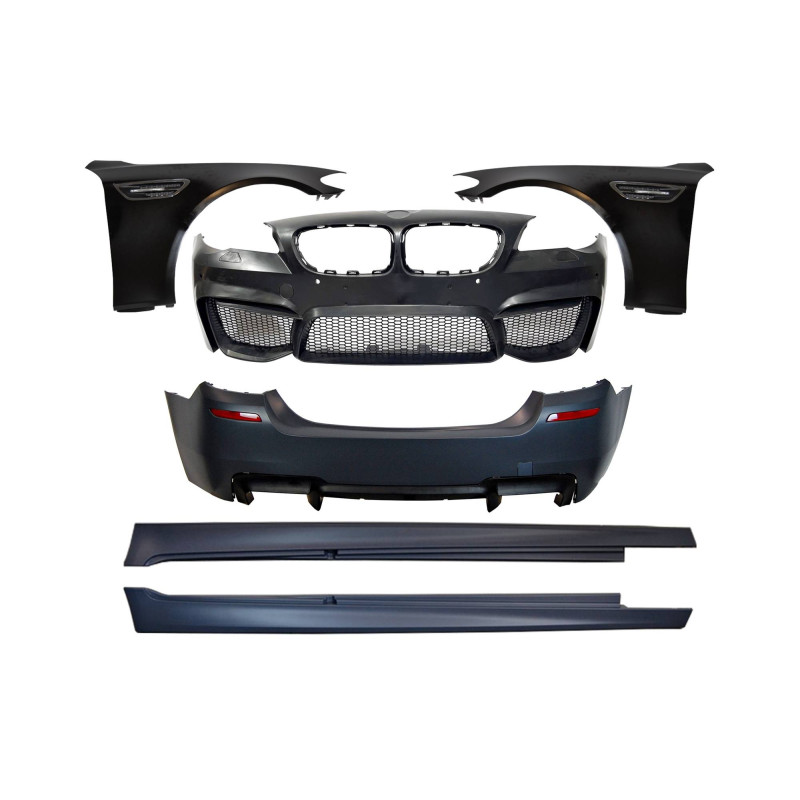 Kit Estetico BMW F10 2010-2012 Parafanghi Anteriori (Cod. E-TCBF1011011110155955)