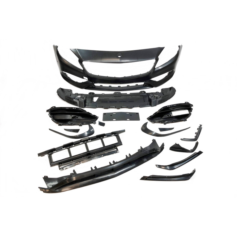 Paraurti Anteriore Mercedes W176 A45 2016-2018 Look AMG (Cod. E-TCM0133)