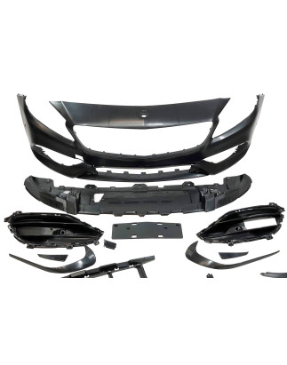 Paraurti Anteriore Mercedes W176 A45 2016-2018 Look AMG (Cod. E-TCM0133)