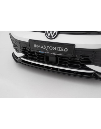 SPLITTER ANTERIORE street pro V.2 Volkswagen Golf GTI / GTE / R-Line Mk8 Facelift (Cod. M-VWGO8FGTIC