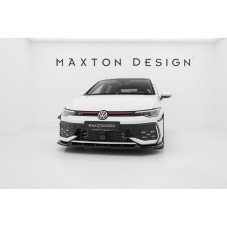 SPLITTER ANTERIORE street pro V.2 Volkswagen Golf GTI / GTE / R-Line Mk8 Facelift (Cod. M-VWGO8FGTIC