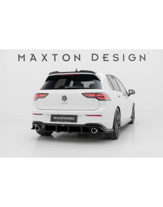 DIFFUSORE POSTERIORE street pro V.4 Volkswagen Golf GTI Mk8 (Cod. M-VWGO8GTICNC-RS4B)