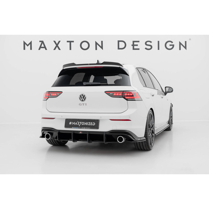 DIFFUSORE POSTERIORE street pro V.4 Volkswagen Golf GTI Mk8 (Cod. M-VWGO8GTICNC-RS4B)