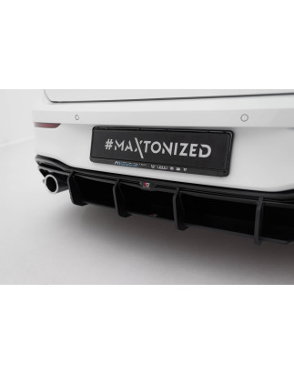 DIFFUSORE POSTERIORE street pro V.4 Volkswagen Golf GTI Mk8 (Cod. M-VWGO8GTICNC-RS4B)