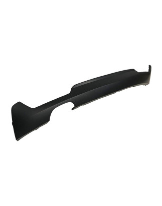 Diffusore Posteriore BMW F32 / F33 / F36 Look M-Tech 1 Uscite doppio (Cod. E-TCBF343)