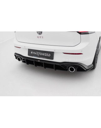 DIFFUSORE POSTERIORE street pro V.5 Volkswagen Golf GTI Mk8 (Cod. M-VWGO8GTICNC-RS5B)