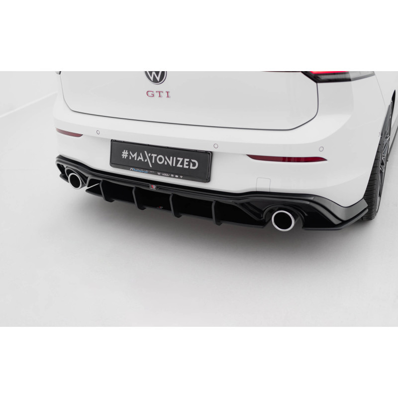 DIFFUSORE POSTERIORE street pro V.5 Volkswagen Golf GTI Mk8 (Cod. M-VWGO8GTICNC-RS5B)