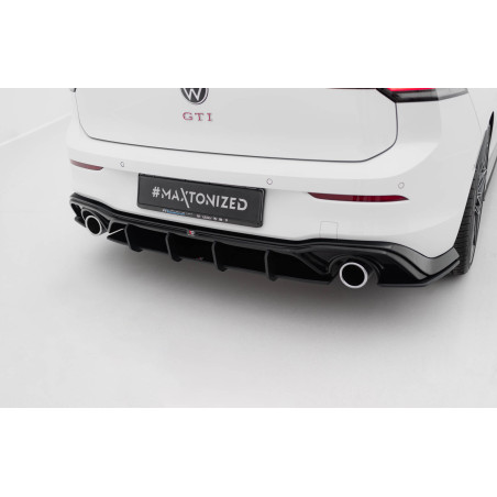 DIFFUSORE POSTERIORE street pro V.5 Volkswagen Golf GTI Mk8 (Cod. M-VWGO8GTICNC-RS5B)