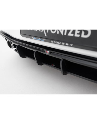 DIFFUSORE POSTERIORE street pro V.5 Volkswagen Golf GTI Mk8 (Cod. M-VWGO8GTICNC-RS5B)