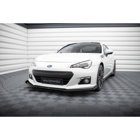 SPLITTER ANTERIORE street pro V.1 + Flaps Subaru BRZ Mk1  (Cod. M-SUBRZ1CNC-FD1B+FSF1G)