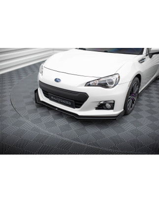 SPLITTER ANTERIORE street pro V.1 + Flaps Subaru BRZ Mk1  (Cod. M-SUBRZ1CNC-FD1B+FSF1G)