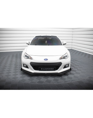 SPLITTER ANTERIORE street pro V.1 + Flaps Subaru BRZ Mk1  (Cod. M-SUBRZ1CNC-FD1BRB+FSF1G)