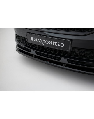 SPLITTER ANTERIORE V.2 Skoda Kamiq Monte Carlo Mk1 Facelift (Cod. M-SK-KM-1F-MC-FD2G)