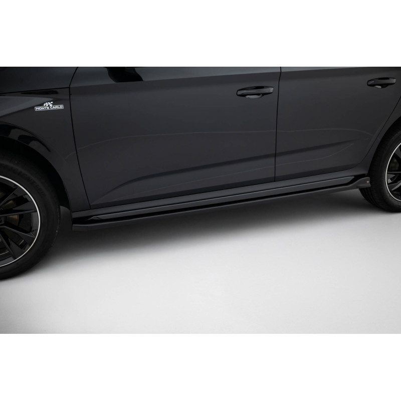 Diffusori minigonne Skoda Kamiq Monte Carlo Mk1 Facelift (Cod. M-SK-KM-1F-MC-SD1G)