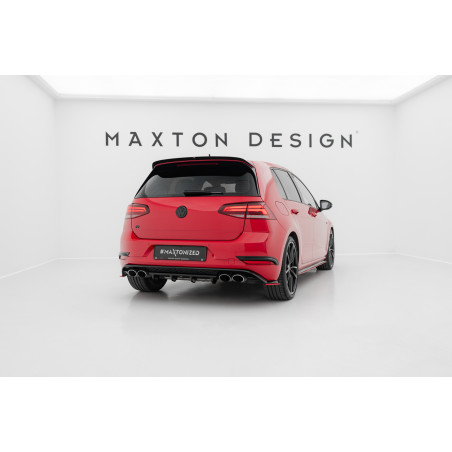 Splitters posteriori laterali Volkswagen Golf R / R-Line Mk7 Facelift (Cod. M-VW-GO-7F-R-RSD1RED)