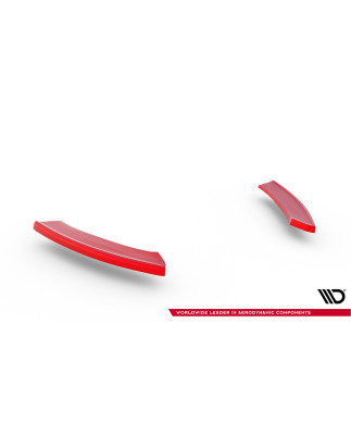 Splitters posteriori laterali Volkswagen Golf  R / R-Line Mk7 Facelift (Cod. M-VW-GO-7F-R-RSD1RED)