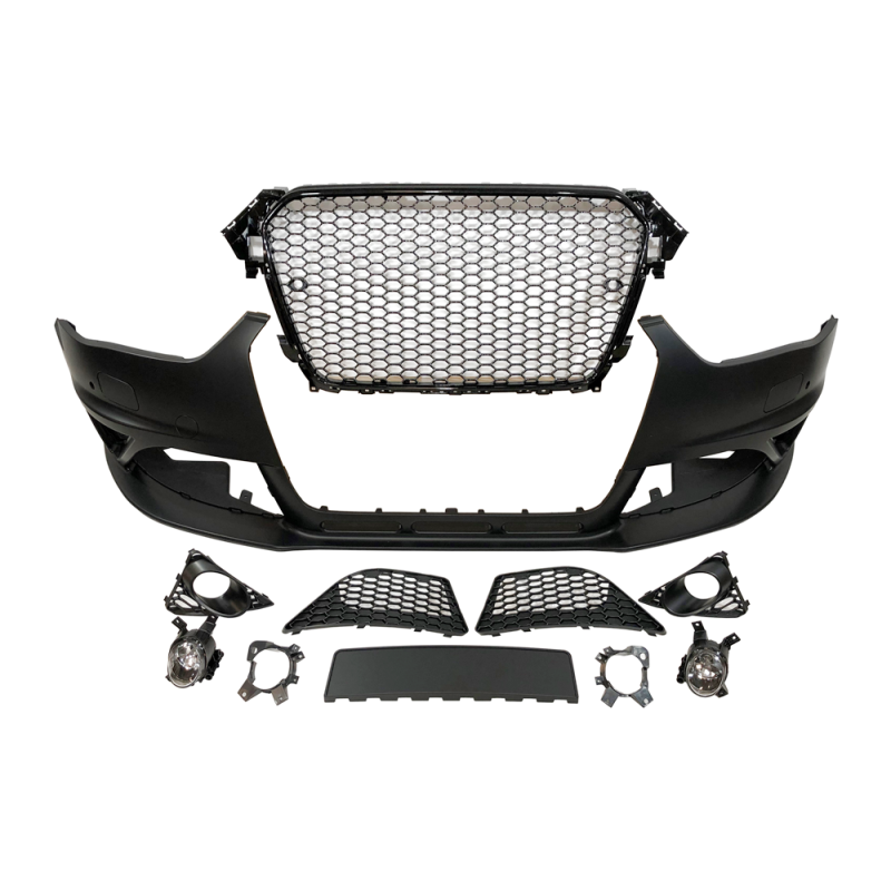 Paraurti Anteriore Audi A4 B8 13-16 Look RS4 (Cod. E-TCA4001)