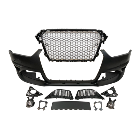 Paraurti Anteriore Audi A4 B8 13-16 Look RS4 (Cod. E-TCA4001)