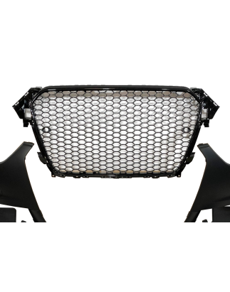 Paraurti Anteriore Audi A4 B8 13-16 Look RS4 (Cod. E-TCA4001)