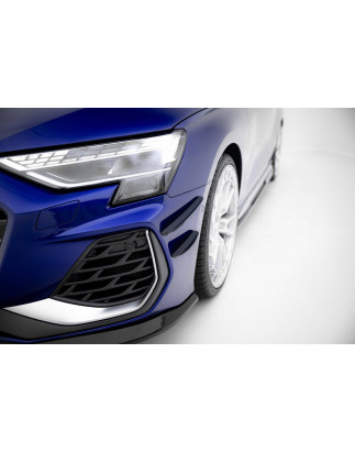 paraurti anteriore Wings (Canards) Audi S3 Sportback / A3 S-line Sportback  8Y Facelift (Cod. M-AU-S