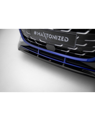 SPLITTER ANTERIORE V.1 Audi S3 Sportback / A3 S-line Sportback  8Y Facelift (Cod. M-AU-S3-8YF-S-FD1G