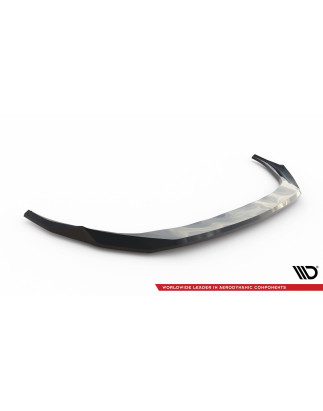 SPLITTER ANTERIORE V.2 Audi S3 Sportback / A3 S-line Sportback  8Y Facelift (Cod. M-AU-S3-8YF-S-FD2G