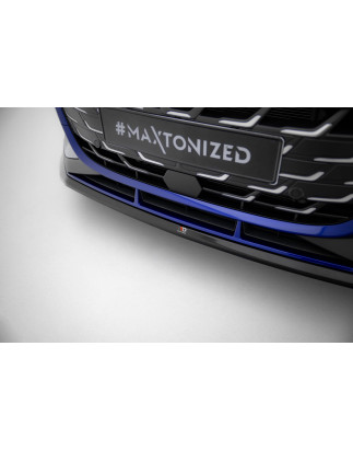 SPLITTER ANTERIORE V.2 Audi S3 Sportback / A3 S-line Sportback  8Y Facelift (Cod. M-AU-S3-8YF-S-FD2G