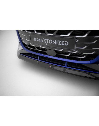 SPLITTER ANTERIORE V.3 Audi S3 Sportback / A3 S-line Sportback  8Y Facelift (Cod. M-AU-S3-8YF-S-FD3G