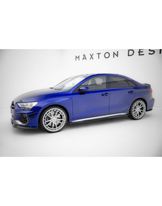 Diffusori minigonne V.2 Audi S3 Sportback / A3 S-line Sportback 8Y / 8Y Facelift (Cod. M-AU-S3-8YF-S