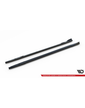 Diffusori minigonne V.3 Audi S3 Sportback / A3 S-line Sportback 8Y / 8Y Facelift (Cod. M-AU-S3-8YF-S