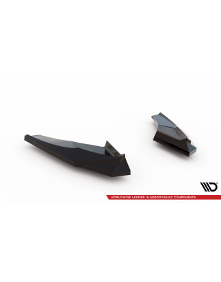 Splitters posteriori laterali V.1 Audi S3 Sportback 8Y Facelift (Cod. M-AU-S3-8YF-RSD1G)