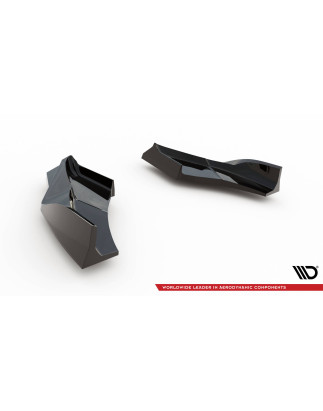 Splitters posteriori laterali V.2 Audi S3 Sportback 8Y Facelift (Cod. M-AU-S3-8YF-RSD2G)