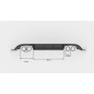 Splitters Set V.2 Volkswagen Golf R  Mk7 Facelift (Cod. M-VW-GO-7F-R-SET2)