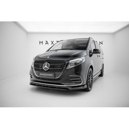 SPLITTER ANTERIORE Mercedes-Benz V AMG-Line W447 Facelift 2 (Cod. M-ME-V-447F2-AMGLINE-FD1G+FD1RG)