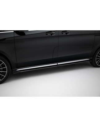 Diffusori minigonne Mercedes-Benz V-Class Long AMG-Line W447 Facelift 2  (Cod. M-ME-V-447F2-AMGLINE-