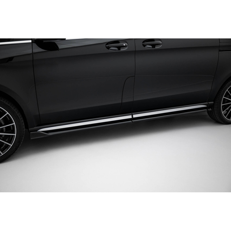 Diffusori minigonne Mercedes-Benz V-Class Long AMG-Line W447 Facelift 2  (Cod. M-ME-V-447F2-AMGLINE-