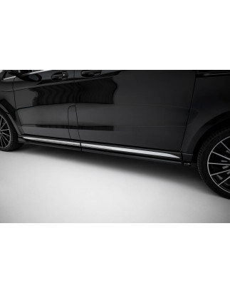 Diffusori minigonne Mercedes-Benz V-Class Long AMG-Line W447 Facelift 2  (Cod. M-ME-V-447F2-AMGLINE-