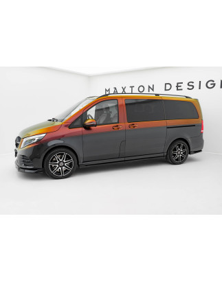 Diffusori minigonne Mercedes-Benz V-Class Long AMG-Line W447 Facelift 2  (Cod. M-ME-V-447F2-AMGLINE-