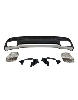 Diffusore Posteriore Mercedes W176 2012-2018 Look A45 ABS (Cod. E-TCM0188)