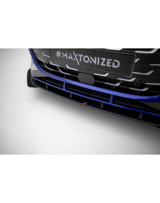 SPLITTER ANTERIORE street pro V.1 + Flaps Audi S3 Sportback / A3 S-line Sportback 8Y Facelift (Cod. 
