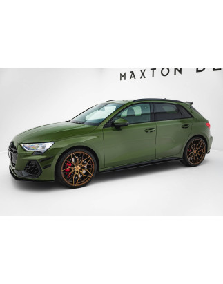 Diffusori minigonne street pro V.2 Audi S3 Sportback / A3 S-line Sportback 8Y / 8Y Facelift (Cod. M-
