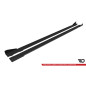 Diffusori minigonne street pro V.2 + Flaps Audi S3 Sportback / A3 S-line Sportback 8Y / 8Y Facelift 