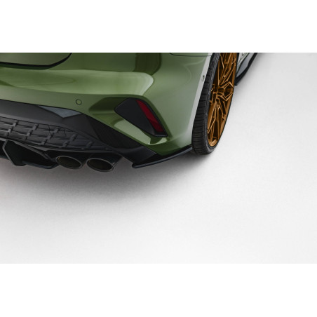 Splitters posteriori laterali Street Pro  Audi S3 Sportback 8Y Facelift (Cod. M-AUS38YFCNC-RSD1BRB)