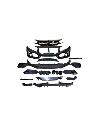 Kit Estetico Honda Civic MK10 Hatchback 2016+ look Type R ABS (Cod. E-TCHO141)