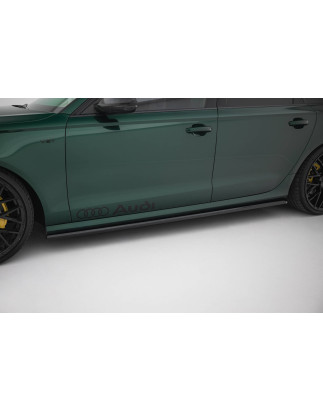 Diffusori minigonne V.2 Audi A6 S-line / S6 C7 (Cod. M-AU-A6-C7-SLINE-AV-SD1G)