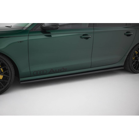 Diffusori minigonne V.2 Audi A6 S-line / S6 C7 (Cod. M-AU-A6-C7-SLINE-AV-SD1G)