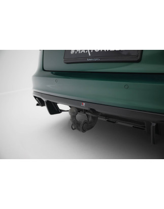 Sottoparaurti posteriore Audi A6 S-line Avant C7 (Cod. M-AU-A6-C7-SLINE-AV-RS1GO_O+RS1RG)